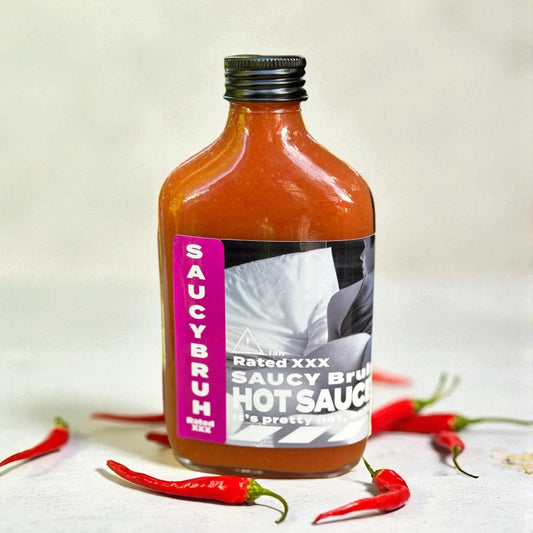 Saucy Bruh Hot Sauce - Rated X October, Name: Mason
