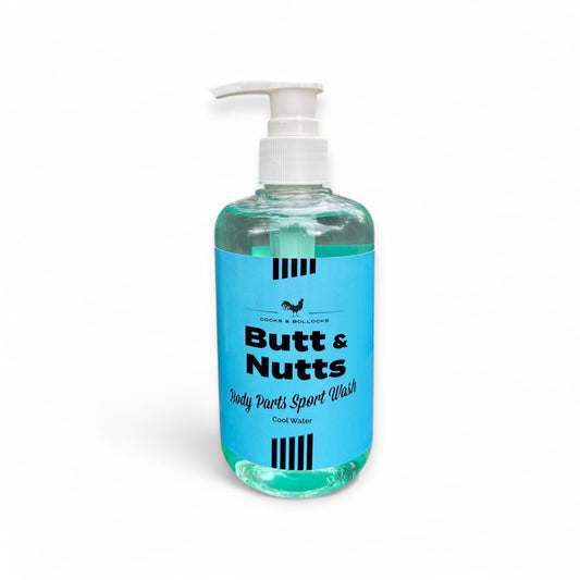 Butt & Nutts - Body Parts Liquid Soap - Uncented. Ocean Breeze