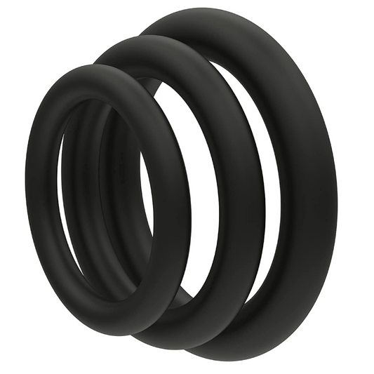 Cock Rings  -  Soft Stretchy Silicone Cock Ring