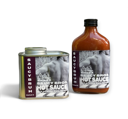 Saucy Bruh Hot Sauce - Rated XXX January:  Name: Ian