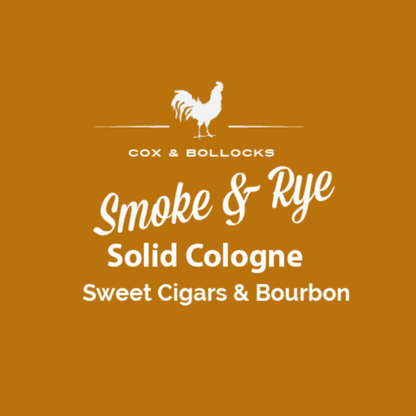 Smoke & Rye, smells like sweet tobacco and bourbon