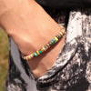 Natural Stone Beads Handmade Wooden Vintage Bracelet